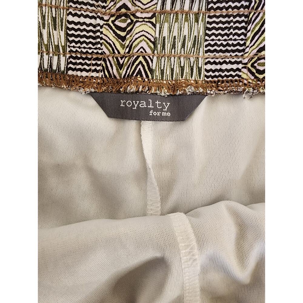 Royalty For Me Brown Tan Patchwork Geometric Desi… - image 5